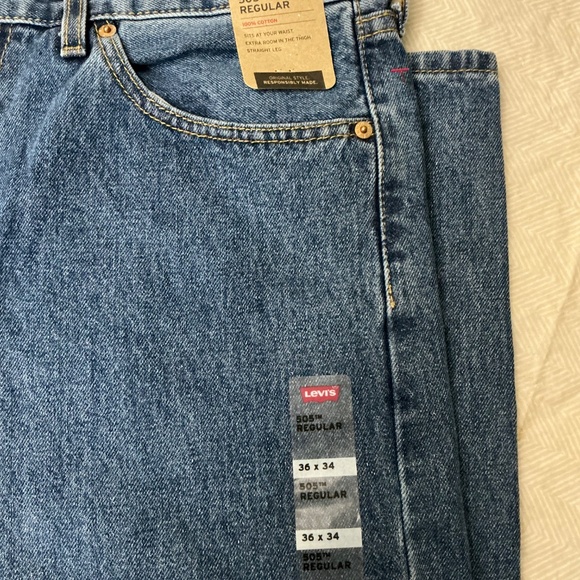 Levi’s Jeans 505 Regular Fit - Picture 4 of 16